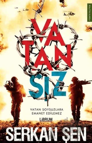 Vatansız – Serkan Şen – Librum Kitap kitap kapağı