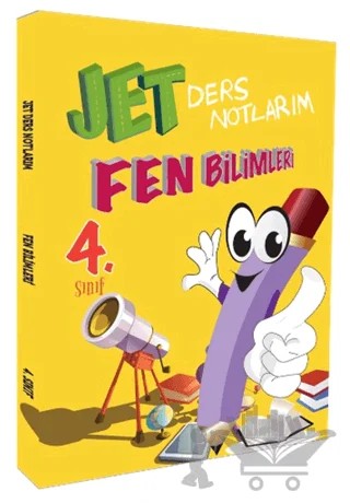 4. Sınıf Fen Bilimleri Ders Notlarım – Kolektif – Jet Yayınevi kitap kapağı