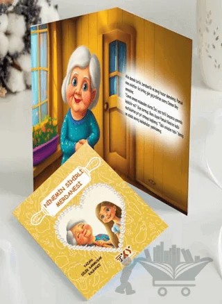 Ninemin Sihirli Merdanesi – Dilek Sarmusak Kalkancı – Türkiye Kültür Yayınları kitap kapağı
