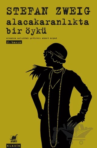 Alacakaranlıkta Bir Öykü – Stefan Zweıg – Ayrıntı Yayınları kitap kapağı