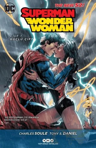 Superman / Wonder Woman Cilt:1 Güçlü Çift – Charles Soule, Tony S. Daniel – Yapı Kredi Yayınları kitap kapağı
