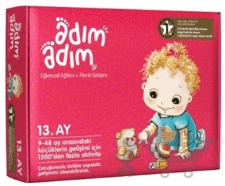 Adım Adım 12 Ay Bebek Eğitim Seti – Kolektif – Adım Adım Bebek Eğitimi kitap kapağı