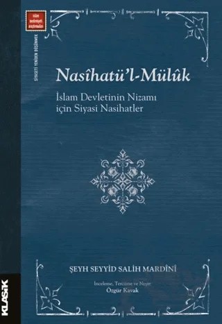 Nasîhatü’l-Mülük – Şeyh Seyyid Salih Mardini – Klasik Yayınları kitap kapağı