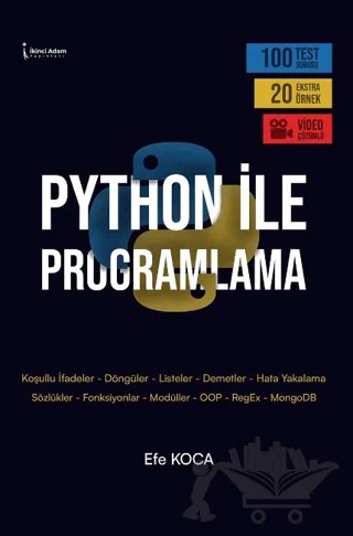 Python İle Programlama – Efe Koca – İkinci Adam Yayınları kitap kapağı