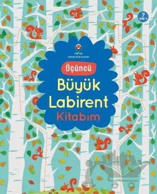 Üçüncü Büyük Labirent Kitabım – Kristeen Robson – TÜBİTAK Yayınları kitap kapağı