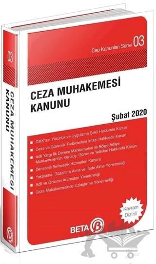 Ceza Muhakemesi Kanunu Şubat 2020 – Celal Ülgen – Beta Yayınevi kitap kapağı