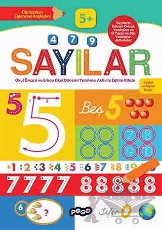 Sayılar (5 Yaş) – Kolektif – Pogo Çocuk kitap kapağı