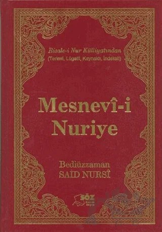 Mesnevi-i Nuriye (Büyük Boy) – Bediüzzaman Said-i Nursi – Söz Basım Yayın kitap kapağı