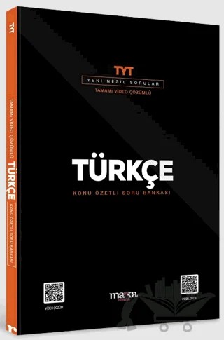 2023 TYT Türkçe Konu Özetli Yeni Nesil Soru Bankası Tamamı Video Çözümlü – Kolektif – Marka Yayınları kitap kapağı