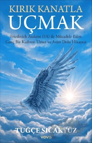 Kırık Kanatla Uçmak – Tuğçe Sıcakyüz – Vova Yayınları kitap kapağı