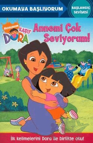 Kaşif Dora - Annemi Çok Seviyorum – Judy Katschke – Doğan Egmont Yayıncılık kitap kapağı