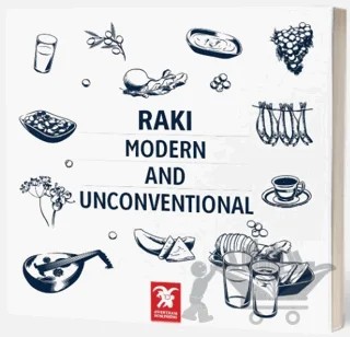 Rakı - Modern and Unconventional – Erdir Zat – Overteam Yayınları kitap kapağı