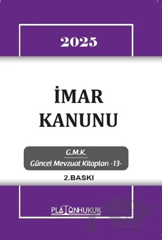 İmar Kanunu – Kolektif – Platon Hukuk kitap kapağı