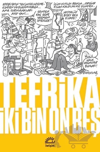 Tefrika İki Bin On Beş – Kolektif – İletişim Yayınevi kitap kapağı