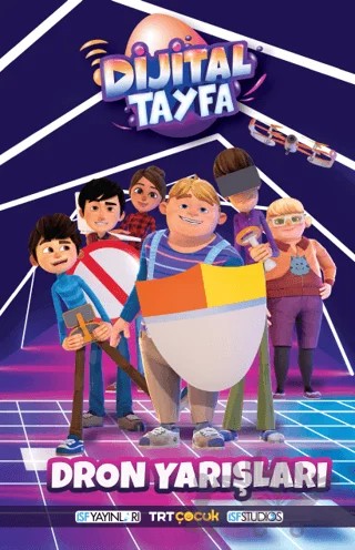 Dijital Tayfa - Dron Yarışları – Ozan Çivit – İSF Yayınları kitap kapağı