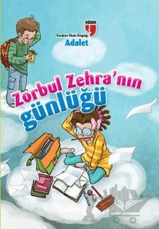 Zorbul Zehra'nın Günlüğü - Adalet – Neriman Karatekin – EDAM kitap kapağı