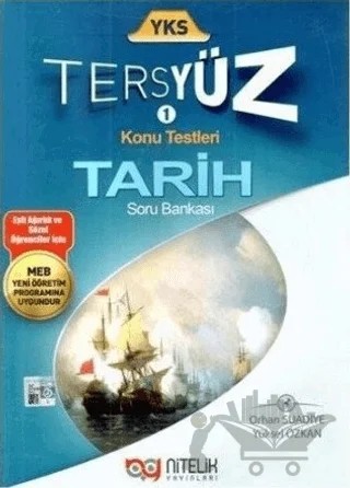 Nitelik YKS TYT Tarih Soru Kitabı – Orhan Suadiye, Yüksel Özkan – Nitelik Yayınları kitap kapağı