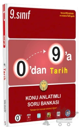 0'dan 9'a Tarih Konu Anlatımlı Soru Bankası – Kolektif – Tonguç Akademi kitap kapağı