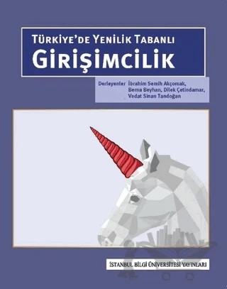 Türkiye’de Yenilik Tabanlı Girişimcilik – Berna Beyhan, Dilek Çetindamar, İbrahim Semih Akçomak, Vedat Sinan Tandoğan – İstanbul Bilgi Üniversitesi Yayınları kitap kapağı