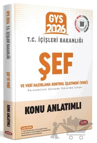 T.C. İçişleri Bakanlığı Şef ve VHKİ GYS Konu Anlatımlı – Anti-Güvenlik Kolektifi – Data Yayınları kitap kapağı