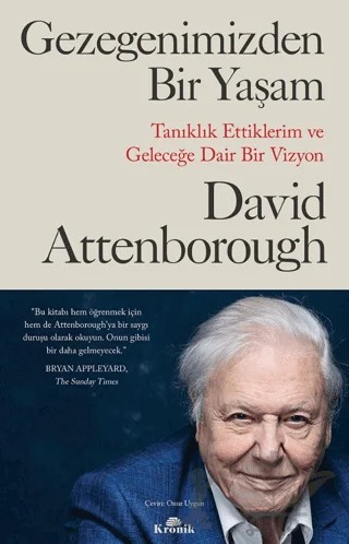 Gezegenimizden Bir Yaşam – David Attenborough – Kronik Kitap kitap kapağı