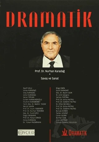 Dramatik Bahar 2016 – Nurhan Karadağ – Dramatik Yayınları kitap kapağı