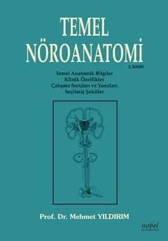 Temel Nöroanatomi / Yıldırım ( 4.Baskı ) – Prof. Dr. Mehmet Yıldırım – Nobel Tıp Kitabevi kitap kapağı