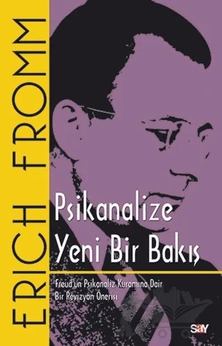 Psikanalize Yeni Bir Bakış – Erich Fromm – Say Yayınları kitap kapağı