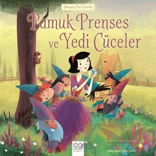 Pamuk Prenses ve Yedi Cüceler – Lesley Sims – 1001 Çiçek Kitaplar kitap kapağı