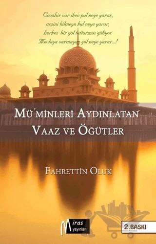 Mü'minleri Aydınlatan Vaaz ve Öğütler – Fahrettin Oluk – Miras Yayınları kitap kapağı