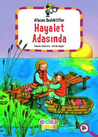Afacan Dedektifler Hayalet Adasında – Slmone Veenstra – Erdem Çocuk kitap kapağı