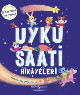 Uyku Saati Hikayeleri - 5 Dakikalık Hikayeler – Stephanie Moss – İş Bankası Kültür Yayınları kitap kapağı
