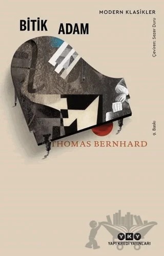 Bitik Adam – Thomas Bernhard – Yapı Kredi Yayınları kitap kapağı