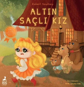 Altın Saçlı Kız – Robert Southey – Ren Çocuk kitap kapağı
