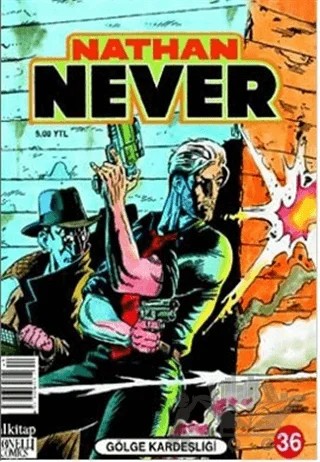 Nathan Never Sayı: 36 Gölge Kardeşliği – Lal Kitap kitap kapağı