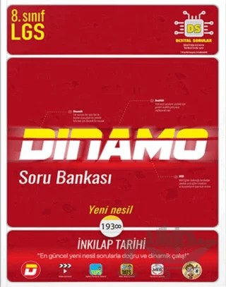 8. Sınıf İnkılap Tarihi Dinamo Soru Bankası – Kolektif – Tonguç Akademi kitap kapağı