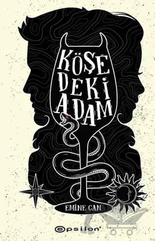 Köşedeki Adam – Emine Can – Epsilon Yayınevi kitap kapağı