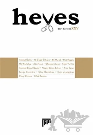 Heves Sayı: 25 – Mehmet Öztek – Pan Yayıncılık kitap kapağı