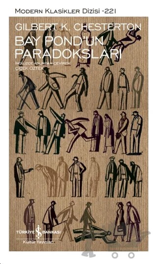 Bay Pond’un Paradoksları – Gilbert K. Chesterton – İş Bankası Kültür Yayınları kitap kapağı