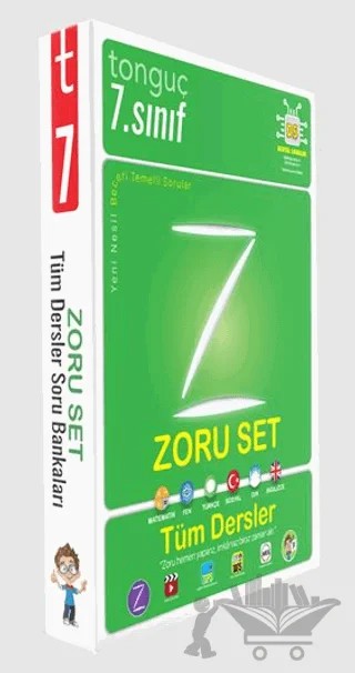 7. Sınıf Zoru Bankası Tüm Dersler Seti – Kolektif – Tonguç Akademi kitap kapağı