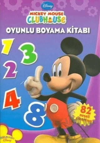 Mickey Mouse Club House Oyunlu Boyama Kitabı – Kolektif – Doğan Egmont Yayıncılık kitap kapağı