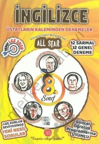 All Star 8. Sınıf LGS İngilizce Deneme – Kolektif – Newton Yayınları kitap kapağı