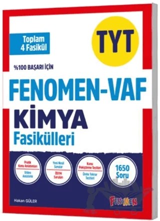 TYT VAF Kimya Fasikülleri Seti – Kolektif – Fenomen Yayınları kitap kapağı