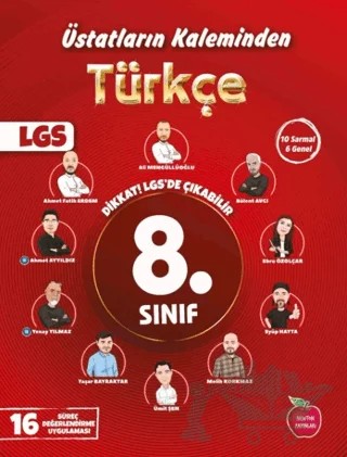 8. Sınıf Türkçe Üstatların Kaleminden 16 Deneme – Kolektif – Newton Yayınları kitap kapağı
