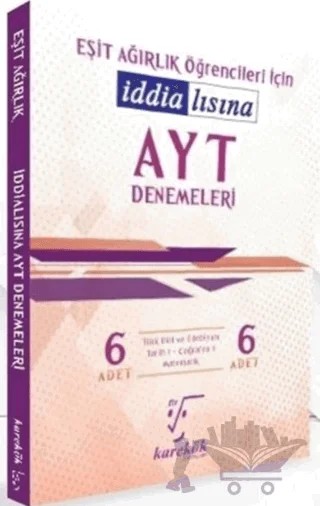 AYT 6'lı Denemeleri Eşit Ağırlık Öğrencileri İçin – Kolektif – Karekök Yayıncılık kitap kapağı