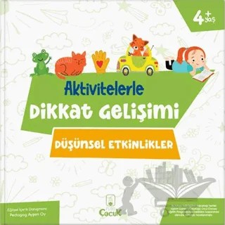 Aktivitelerle Dikkat Gelişimi - Düşünsel Etkinlikler – Kolektif – Floki Çocuk kitap kapağı