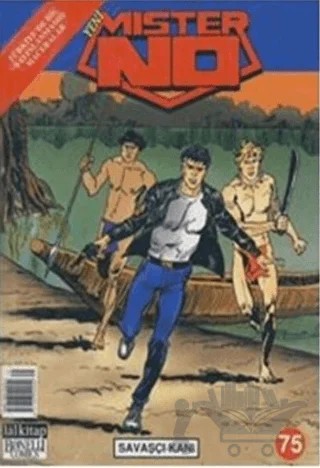 Yeni Mister No Sayı: 75 Savaşçı Kanı – Lal Kitap kitap kapağı