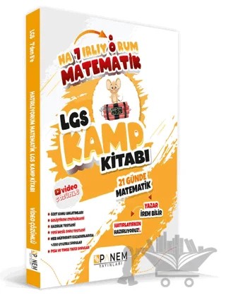 Hatırlıyorum LGS Matematik Kamp Kitabı – İrem Bilir – Panem Yayınları kitap kapağı