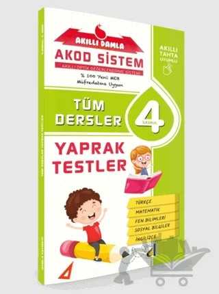4. Sınıf Yaprak Test – Kolektif – Damla Yayınevi kitap kapağı