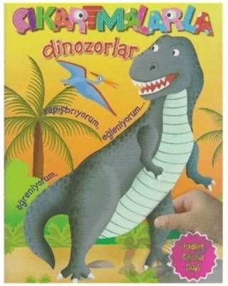 Çıkartmalarla Dinozorlar – Kolektif – Parıltı Yayınları kitap kapağı